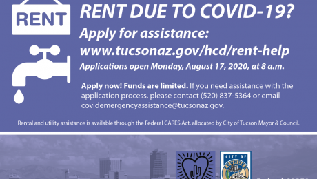 City of Tucson offers rental assistance.